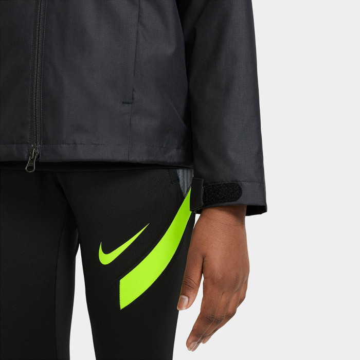  893819-010 Nike Academy Junior Rain Jacket (Black) 