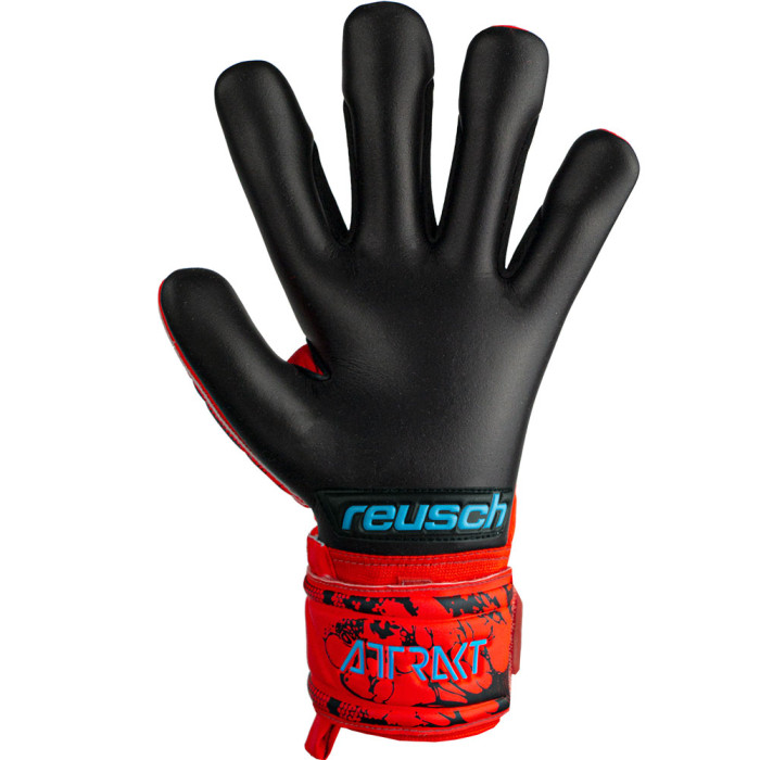  Reusch Attrakt Grip Evolution Finger Support Jnr Goalkeeper Gloves br