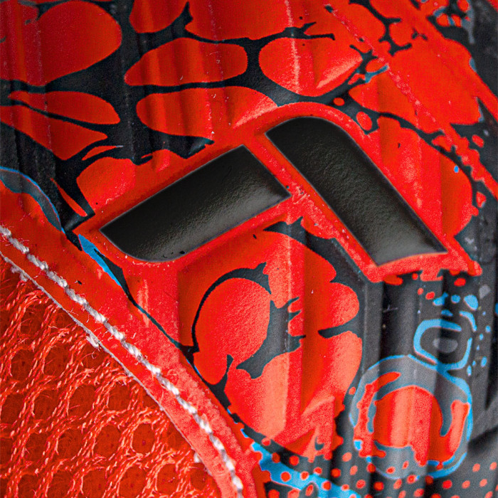 Reusch Attrakt Silver Roll Finger Junior Goalkeeper Gloves bright red