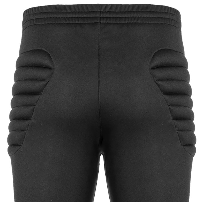 52162007702 Reusch Goalkeeper Padded Training Pants Black 