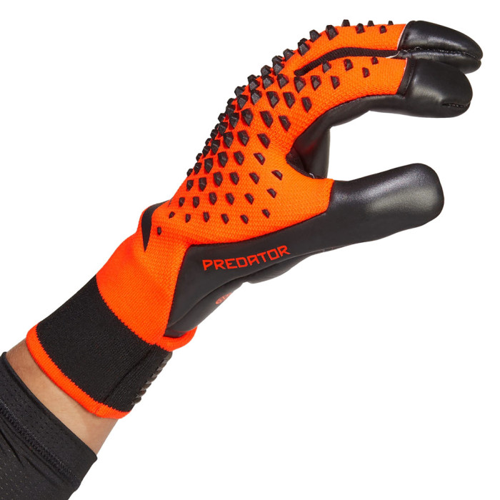adidas Predator Pro Hybrid Heat Spawn Goalkeeper Gloves Solar Orange