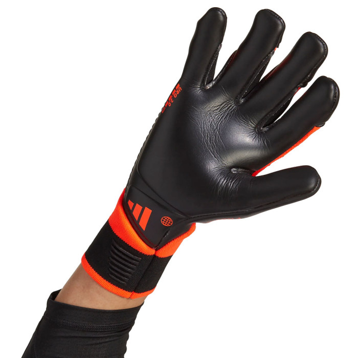 adidas Predator Pro Hybrid Heat Spawn Goalkeeper Gloves Solar Orange