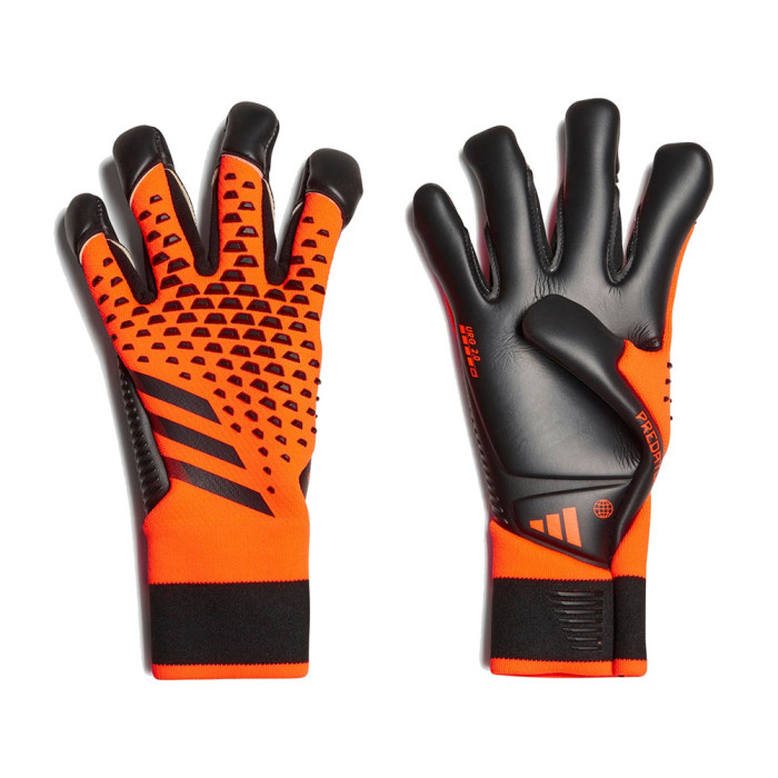 adidas Predator Pro Hybrid Heat Spawn Goalkeeper Gloves Solar Orange