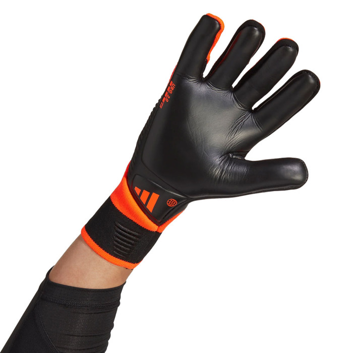 adidas Predator GL Pro Heat Spawn Junior Goalkeeper Gloves Solar Orang