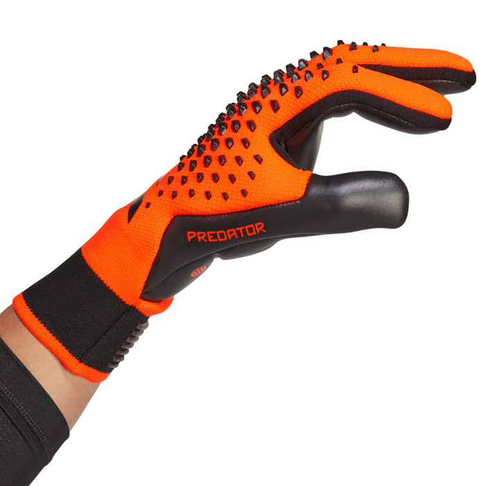 adidas Predator GL Pro Heat Spawn Junior Goalkeeper Gloves Solar Orang