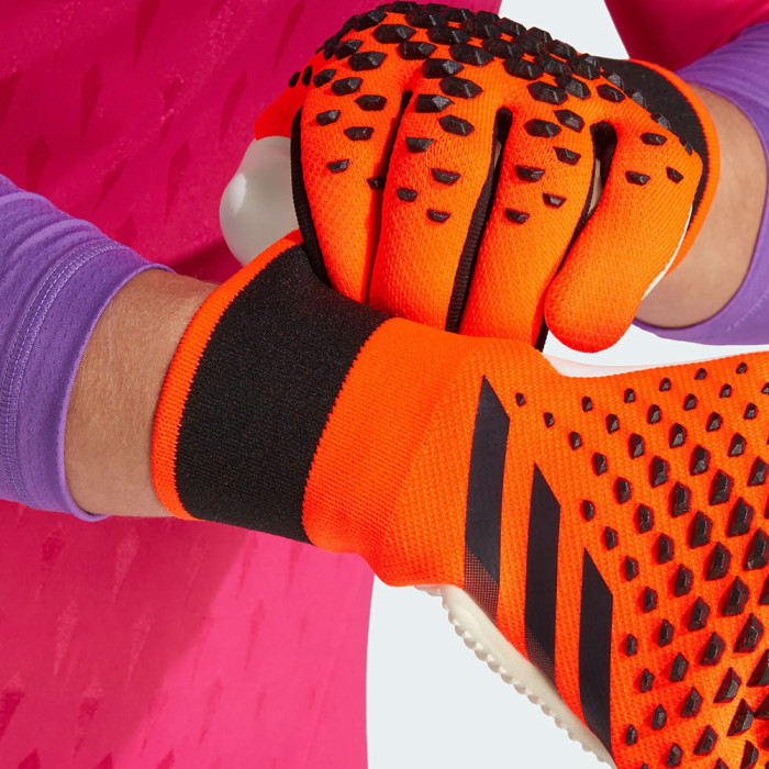 adidas Predator Pro Promo Heat Spawn Junior Goalkeeper Gloves Solar Or