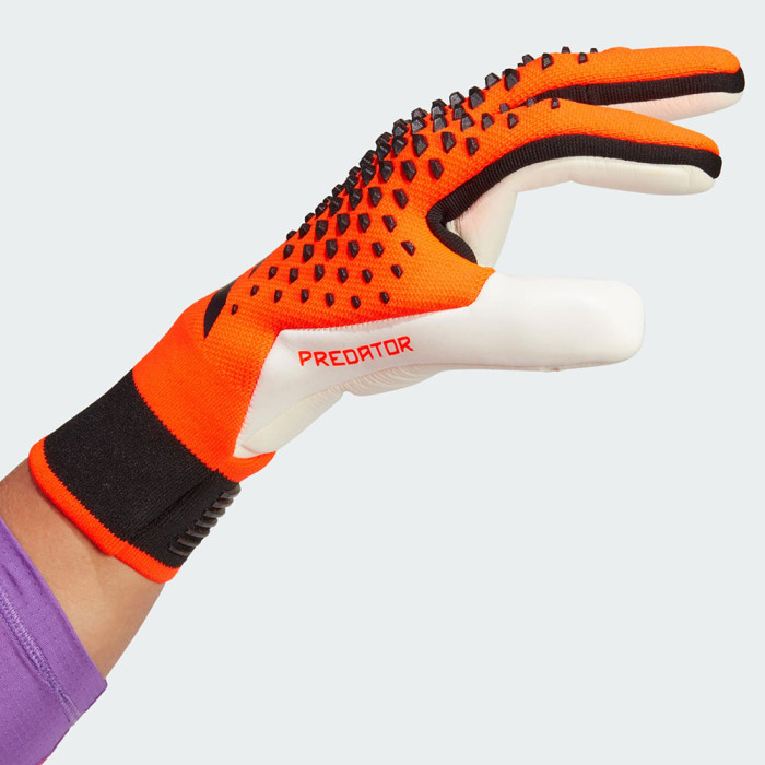 adidas Predator Pro Promo Heat Spawn Junior Goalkeeper Gloves Solar Or