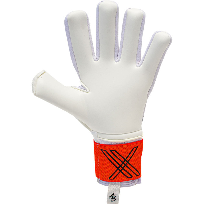 AB1 Undici 2.0.1 Bianco Lite Goalkeeper Gloves White/Orange/Black