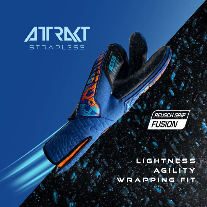 Reusch Attrakt Fusion Strapless AdaptiveFlex Goalkeeper Gloves