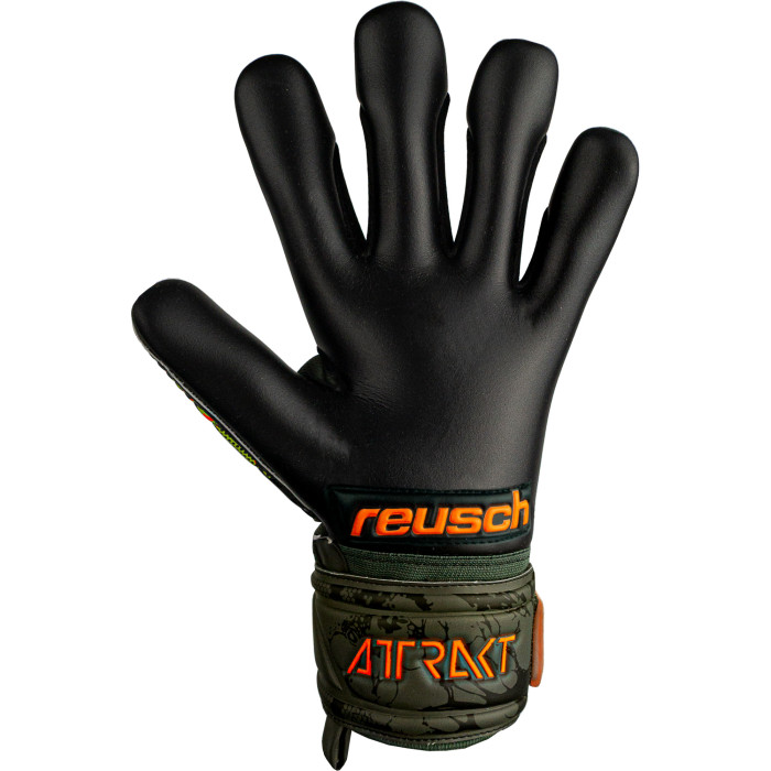 Reusch Desert Bloom Attrakt Grip Evolution Olive Green GK Gloves