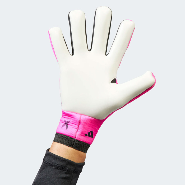  HN3346 adidas X GL Training Junior Goalkeeper Gloves Solar Pink
