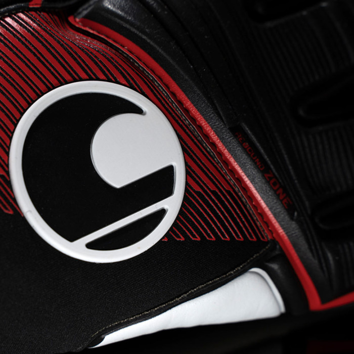 Uhlsport Powerline Absolutgrip HN Goalkeeper Gloves Black/Red/White