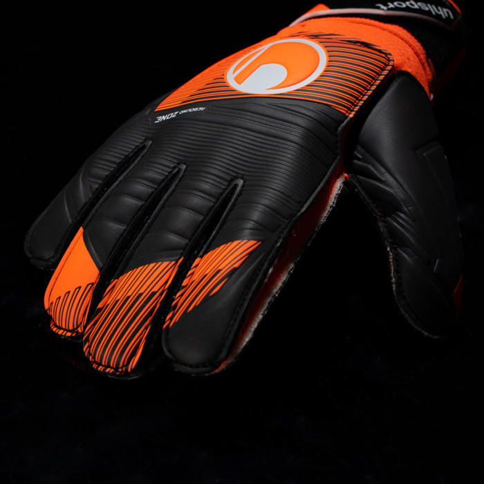 Uhlsport Soft Resist Flex Frame Goalkeeper Gloves Fluo Orange