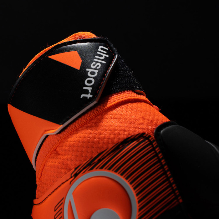 Uhlsport Soft Resist Flex Frame Goalkeeper Gloves Fluo Orange