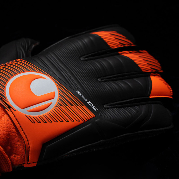 Uhlsport Soft Resist Flex Frame Goalkeeper Gloves Fluo Orange