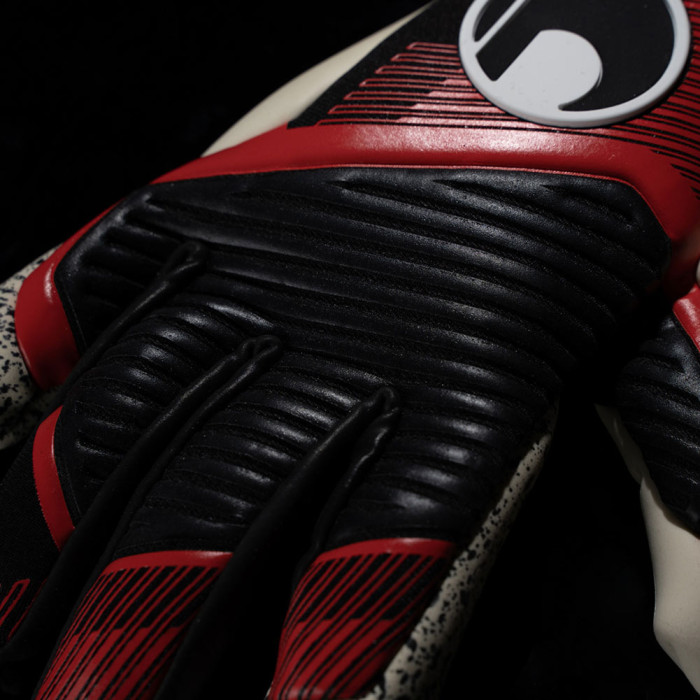 Uhlsport Powerline HYPERFLEX HN Junior Goalkeeper Gloves Black/Red/Whi