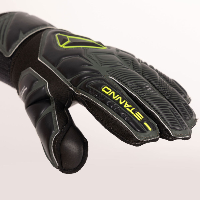 Stanno Thunder Finger Protection VI Junior Goalkeeper Gloves Green-Bla