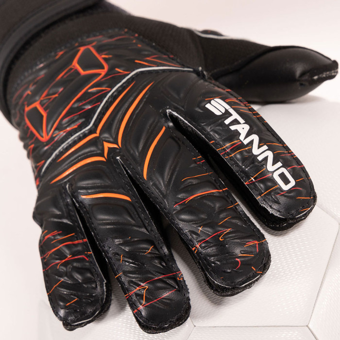 Stanno Volare Junior Goalkeeper Gloves Black-Grey-Orange