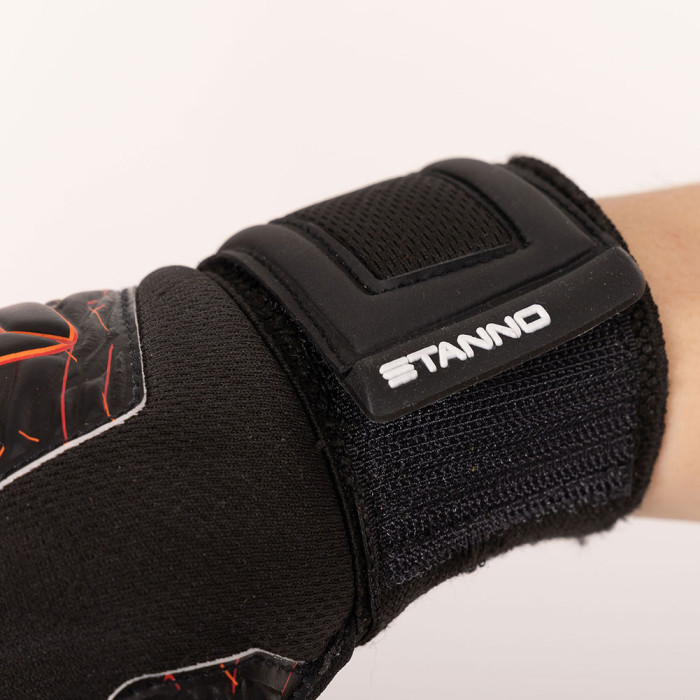 Stanno Volare Junior Goalkeeper Gloves Black-Grey-Orange