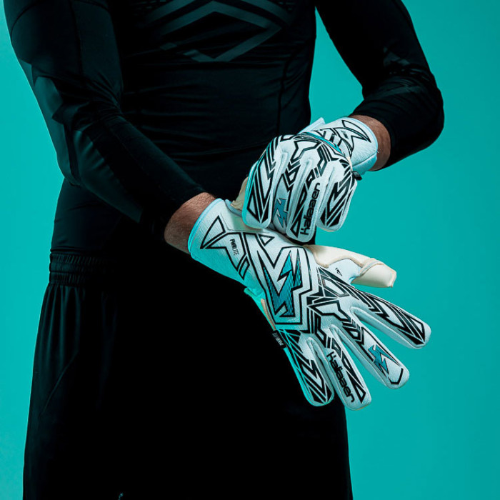 Kaliaaer AERAZOR PWRLITE Neg Touch Feel Junior Goalkeeper Gloves White