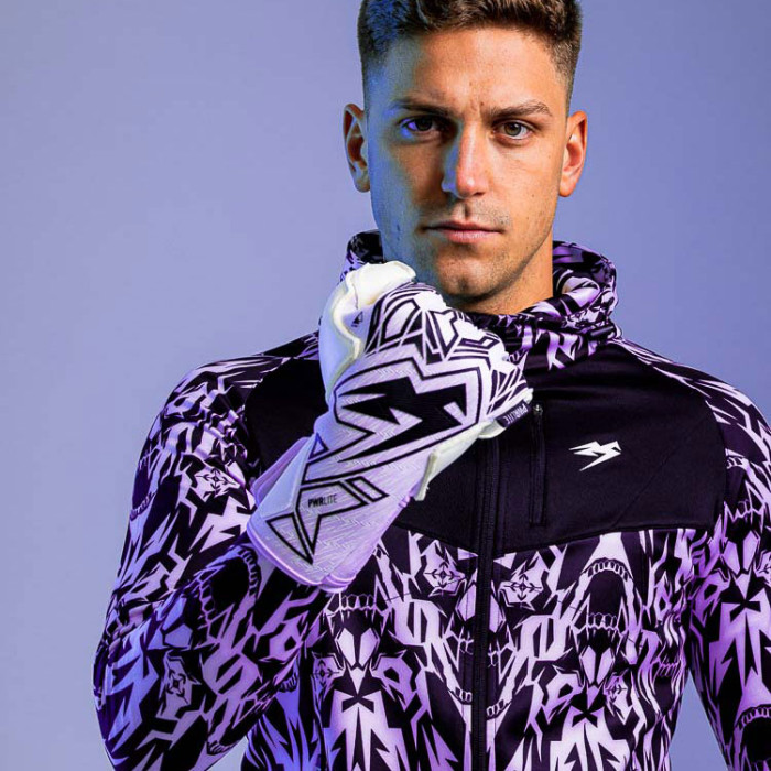 Kaliaaer AERAZOR PWRLITE Sekure Goalkeeper Gloves white/black