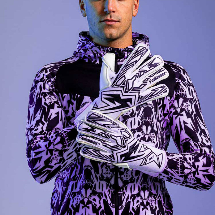 Kaliaaer AERAZOR PWRLITE Sekure Goalkeeper Gloves white/black