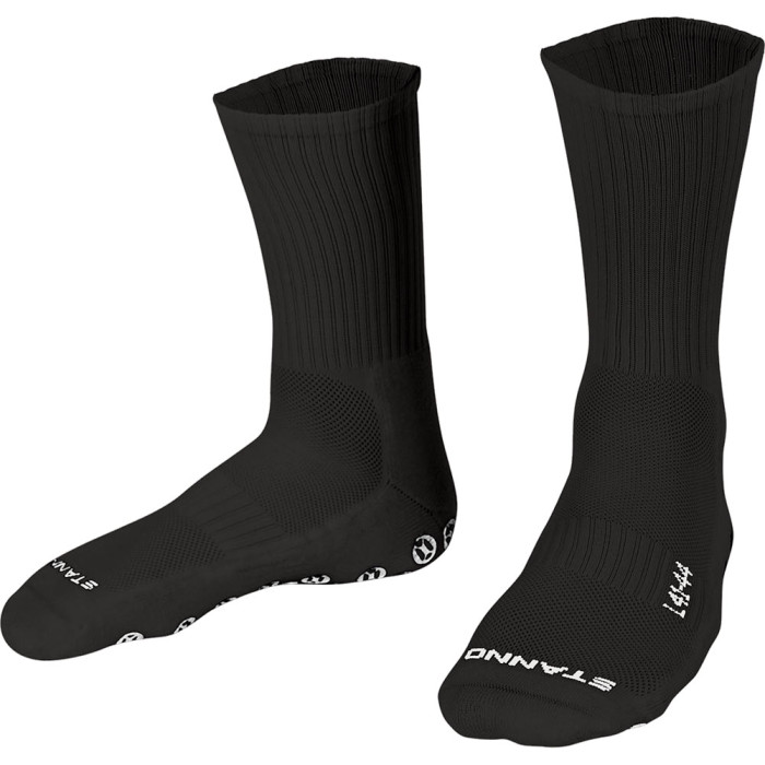  4440078200 Stanno Grip Crew Sock Black 
