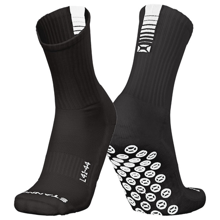  4440078200 Stanno Grip Crew Sock Black 
