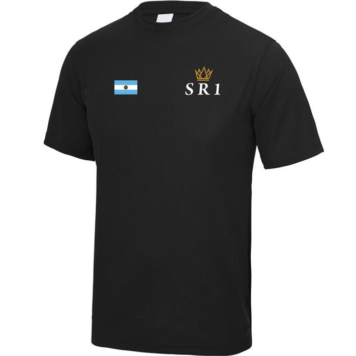 Keeper iD Lightweight GK Training T-Shirt (Black) 