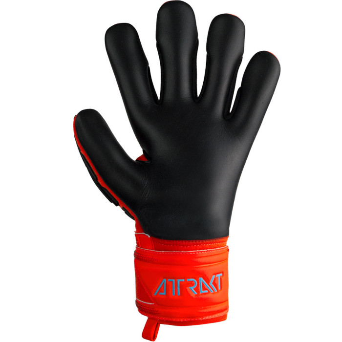 Reusch Attrakt Freegel Silver Goalkeeper Gloves bright red