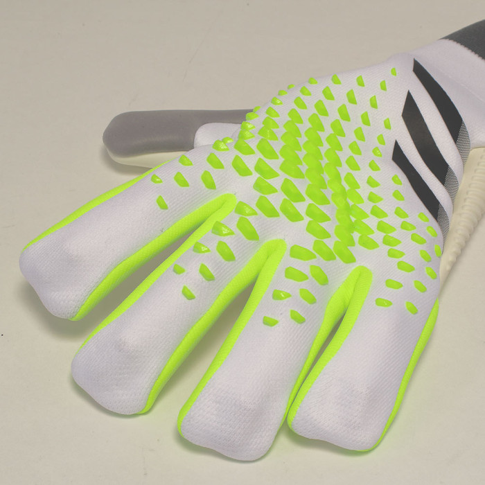 adidas Predator Pro PROMO Fingersave Goalkeeper Gloves Lucid Lemon