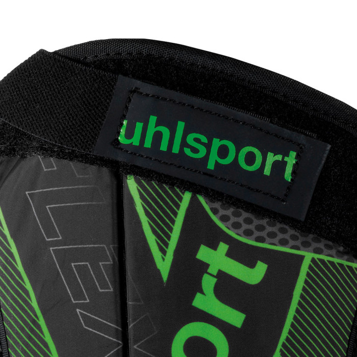 UHLSPORT FLEX PLATE Shin Guards black/fluogreen