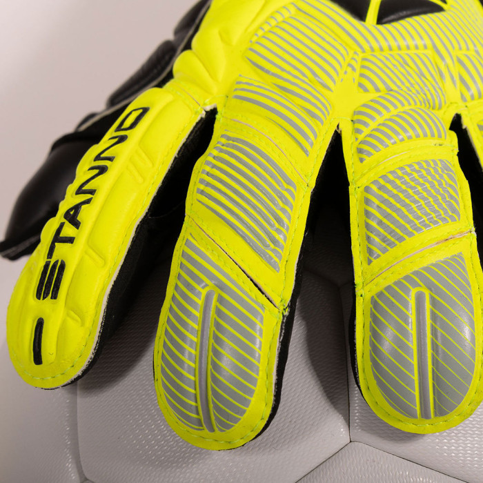 Stanno Hardground Hybrid V Goalkeeper Gloves Yellow/Black