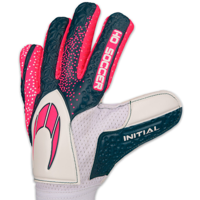 HO Soccer INITIAL POP Negative Junior Goalkeeper Gloves Pink 