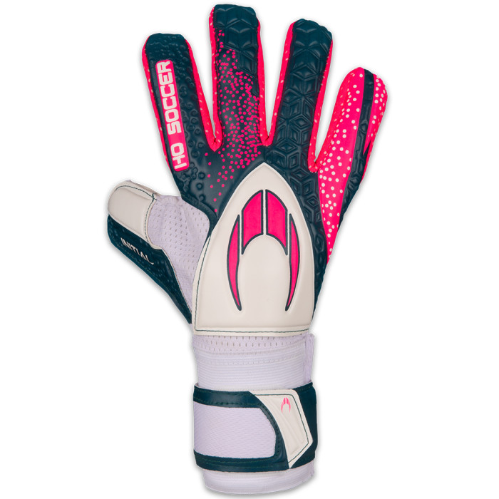 HO Soccer INITIAL POP Negative Junior Goalkeeper Gloves Pink 