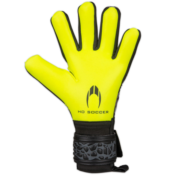  520255 HO Soccer FIRST SUPERLIGHT Negative Goalkeeper Gloves LIME 