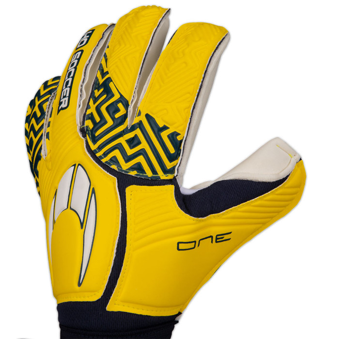  520257 HO Soccer ONE Roll/Neg Goalkeeper Gloves Yellow 
