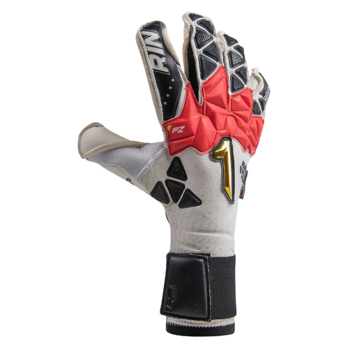 Rinat XTREME GUARD ZHERO PRO Goalkeeper Gloves Grey/Red/White 