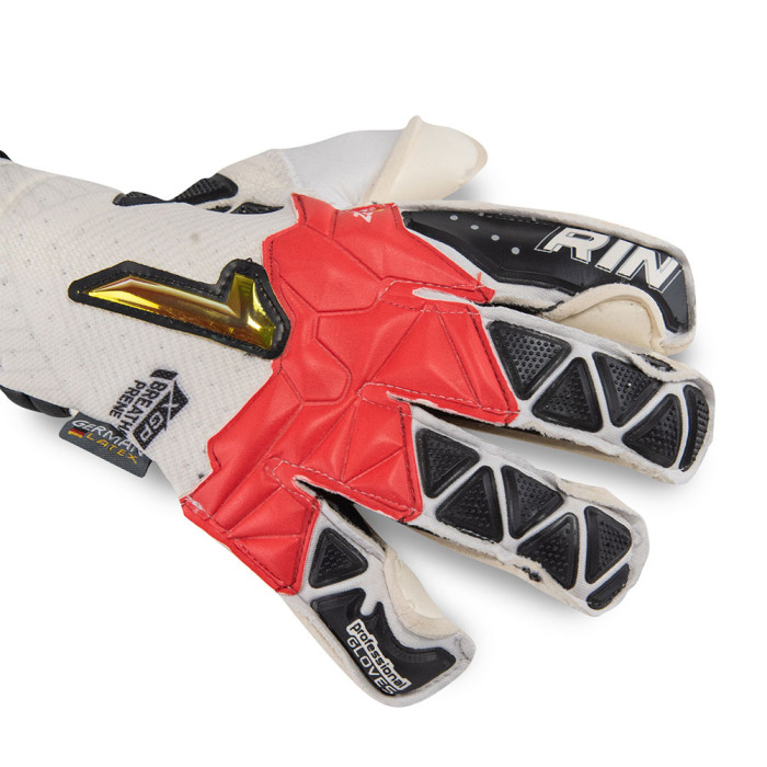 Rinat XTREME GUARD ZHERO PRO Goalkeeper Gloves Grey/Red/White 