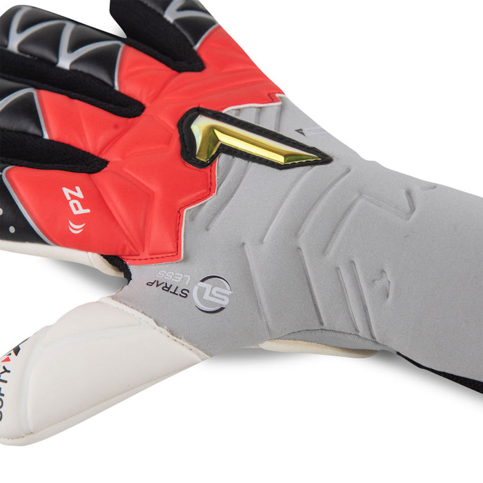 Rinat XTREME GUARD ZHERO SEMI Junior Goalkeeper Gloves Grey/Red/White