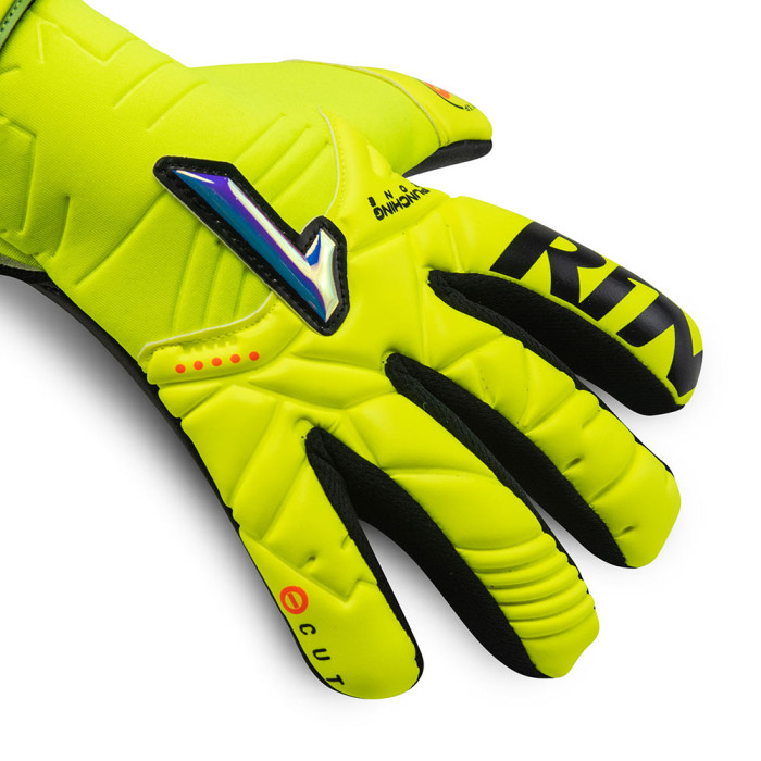  KRSI15J Rinat KRATOS SEMI Junior Goalkeeper Gloves fluo yellow/black 