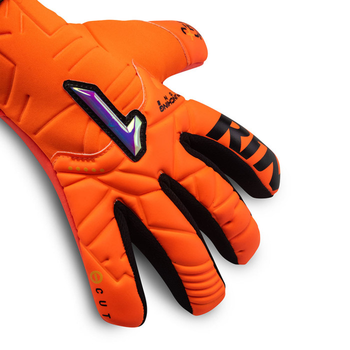  KRTI10 Rinat KRATOS TURF Goalkeeper Gloves Fluo Orange 