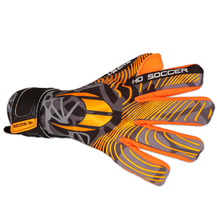 HO Soccer FIRST SUPERLIGHT Negative Junior Goalkeeper Gloves Orange