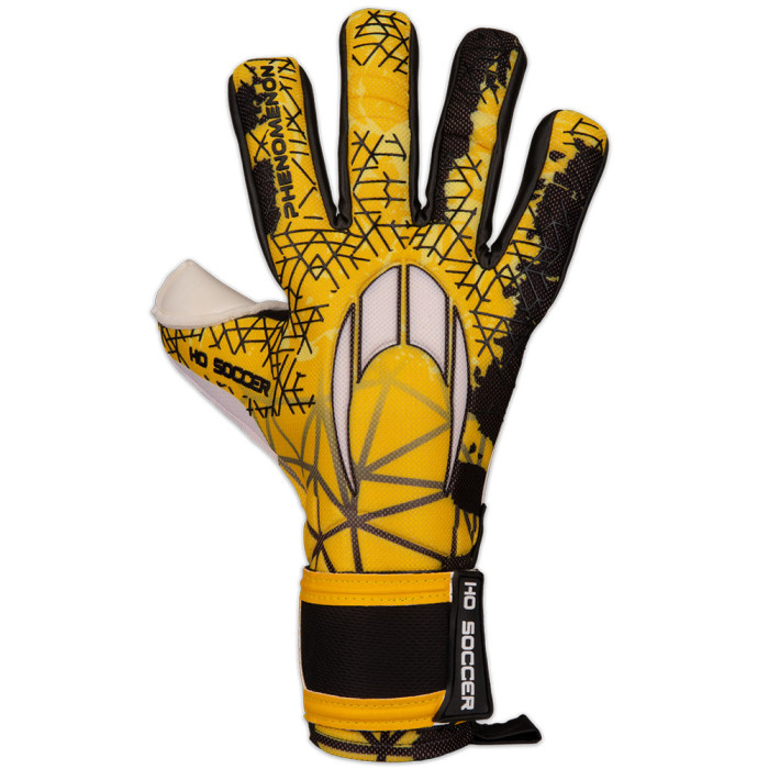HO Soccer PHENOMENON PRO 1V Junior Goalkeeper Gloves Yellow