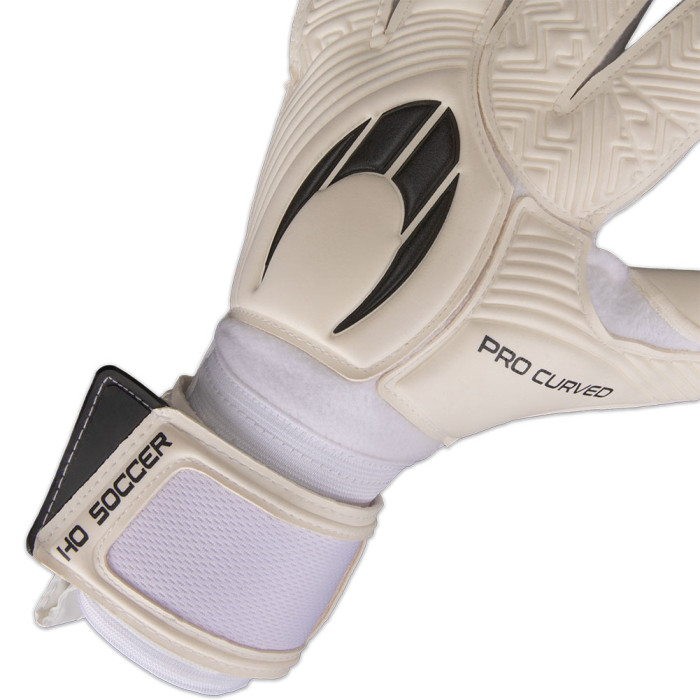 HO PRO CURVED FLAT - POLAR FLEECE Goalkeeper Gloves White