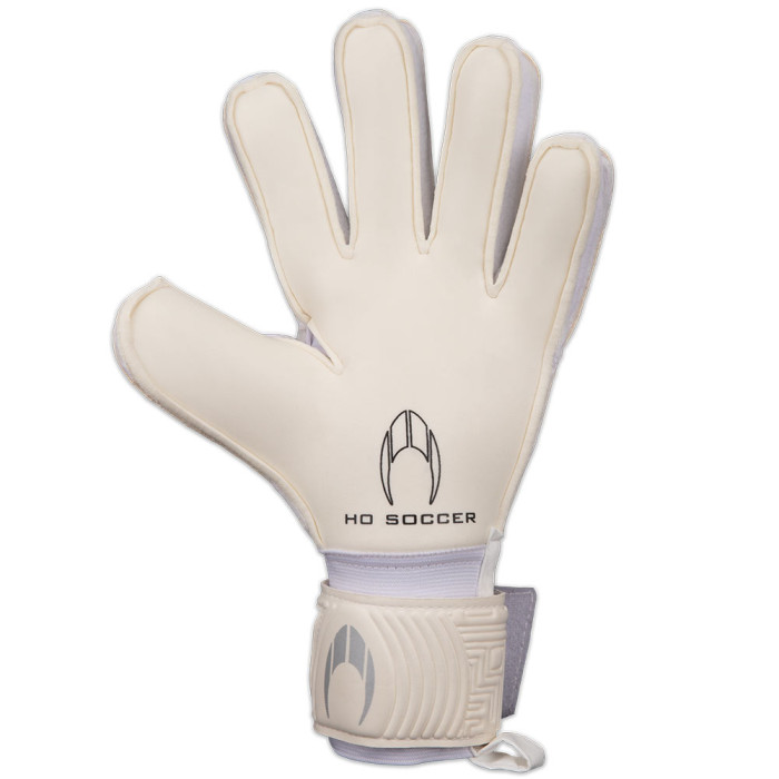 HO PRO CURVED FLAT - POLAR FLEECE Goalkeeper Gloves White