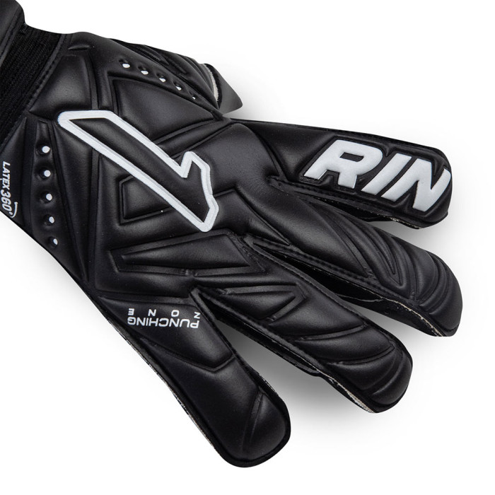  GEEA109 Rinat SANTOLOCO FULL LATEX Goalkeeper Gloves (Black) 