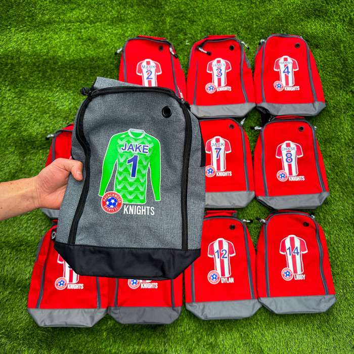 Custom Boot bags for football teams custom glove bag