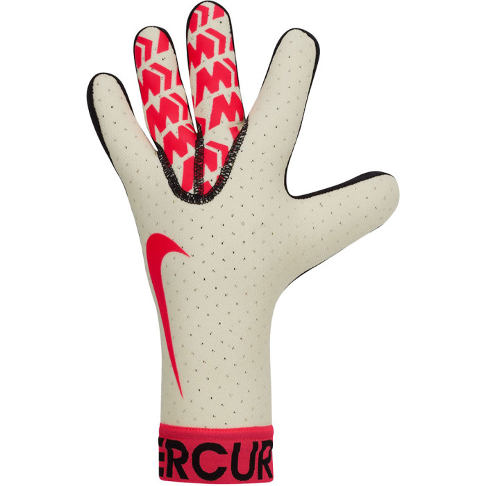Nike Mercurial Touch Elite Goalkeeper Gloves White/Bright Crimson