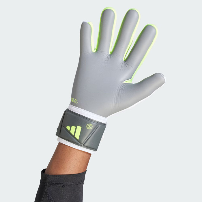 adidas Predator League Junior Goalkeeper Gloves White / Lucid Lemon